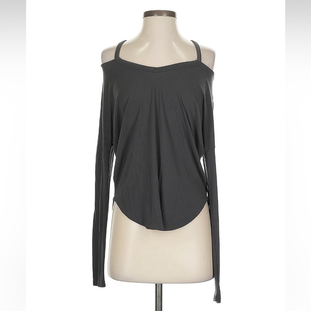 Express One Eleven Cold Shoulder Top